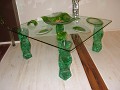 Stolik szklany -  - meble 